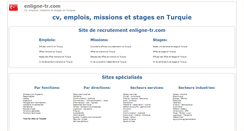 Desktop Screenshot of enligne-tr.com